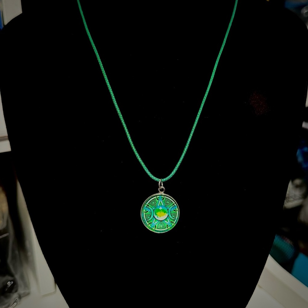 Triple Goddess Celestial Necklace